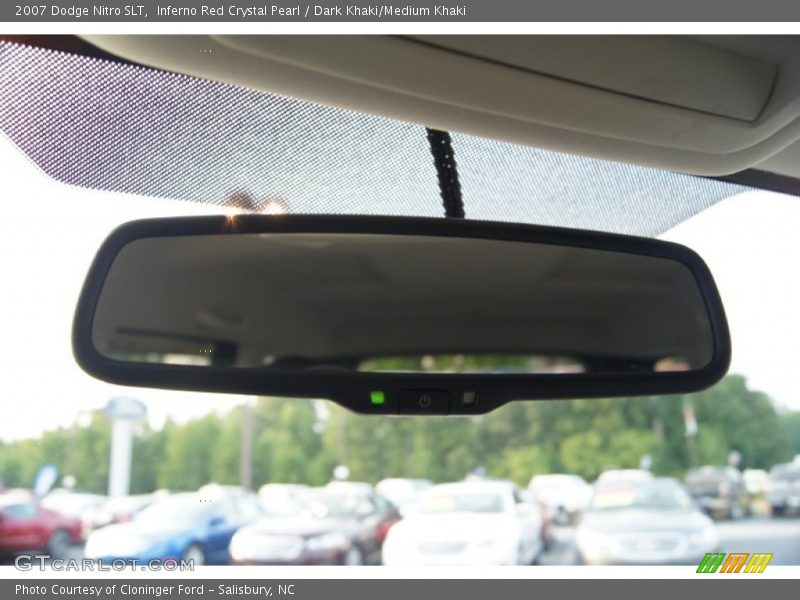 Inferno Red Crystal Pearl / Dark Khaki/Medium Khaki 2007 Dodge Nitro SLT