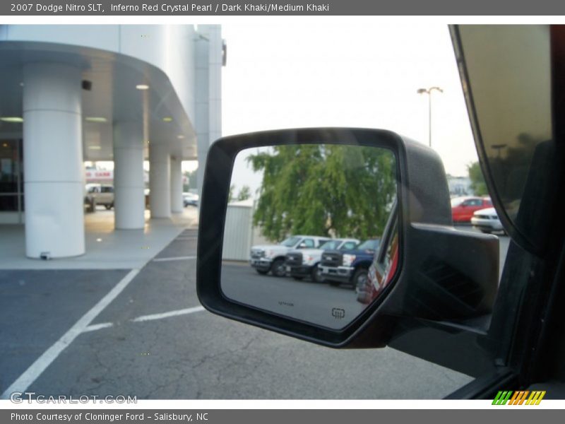 Inferno Red Crystal Pearl / Dark Khaki/Medium Khaki 2007 Dodge Nitro SLT