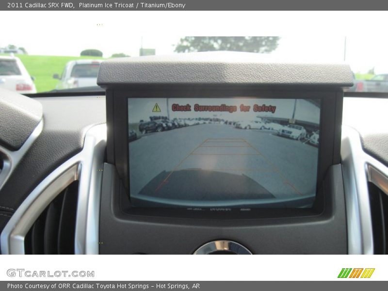 Platinum Ice Tricoat / Titanium/Ebony 2011 Cadillac SRX FWD