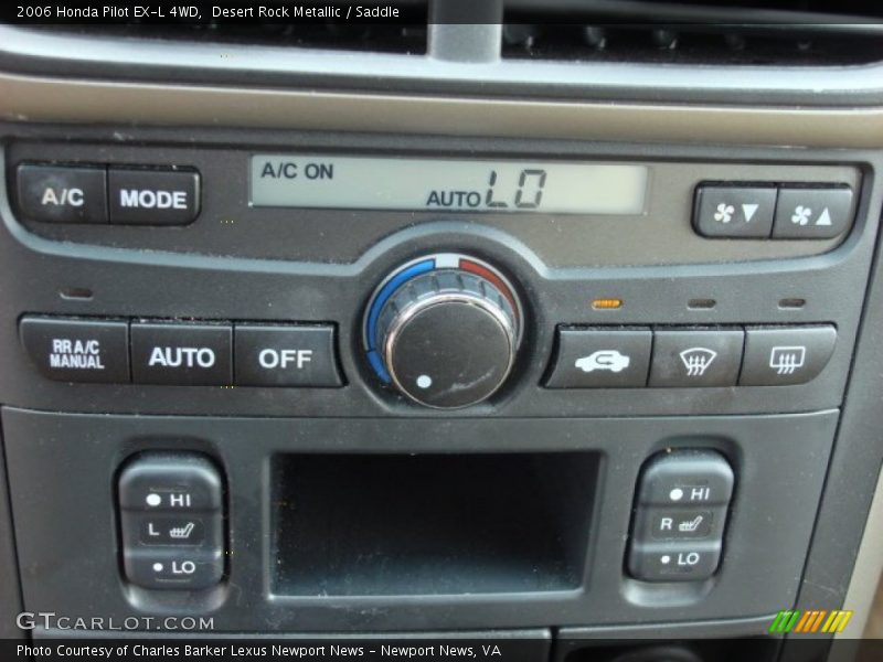 Desert Rock Metallic / Saddle 2006 Honda Pilot EX-L 4WD