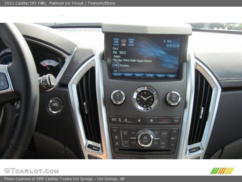 Platinum Ice Tricoat / Titanium/Ebony 2011 Cadillac SRX FWD