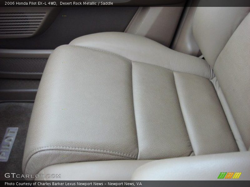 Desert Rock Metallic / Saddle 2006 Honda Pilot EX-L 4WD