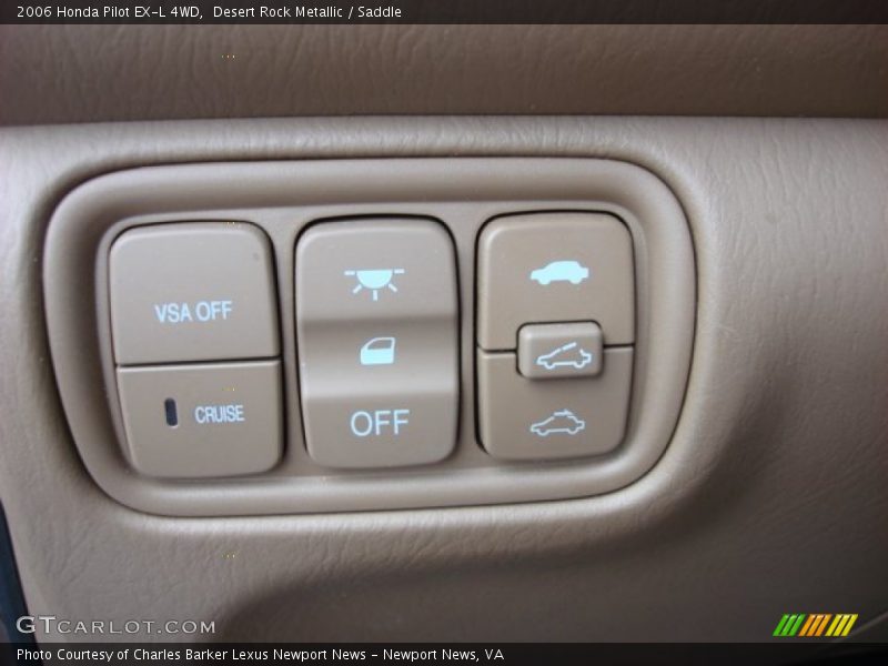 Desert Rock Metallic / Saddle 2006 Honda Pilot EX-L 4WD