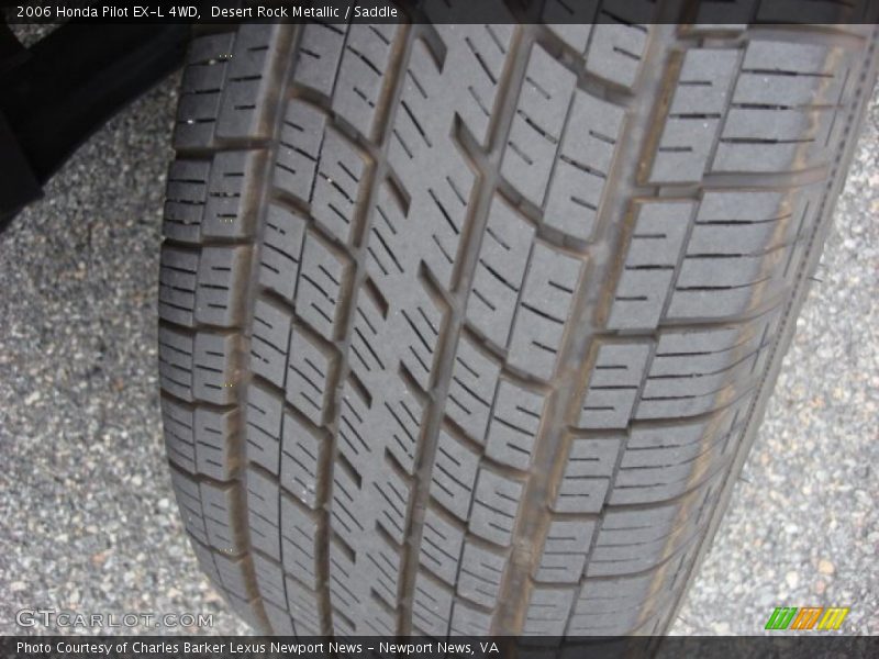 Desert Rock Metallic / Saddle 2006 Honda Pilot EX-L 4WD