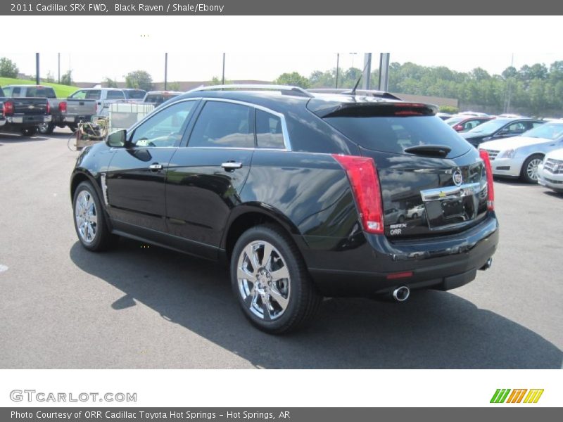 Black Raven / Shale/Ebony 2011 Cadillac SRX FWD