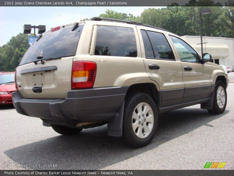 Champagne Pearl / Sandstone 2001 Jeep Grand Cherokee Laredo 4x4