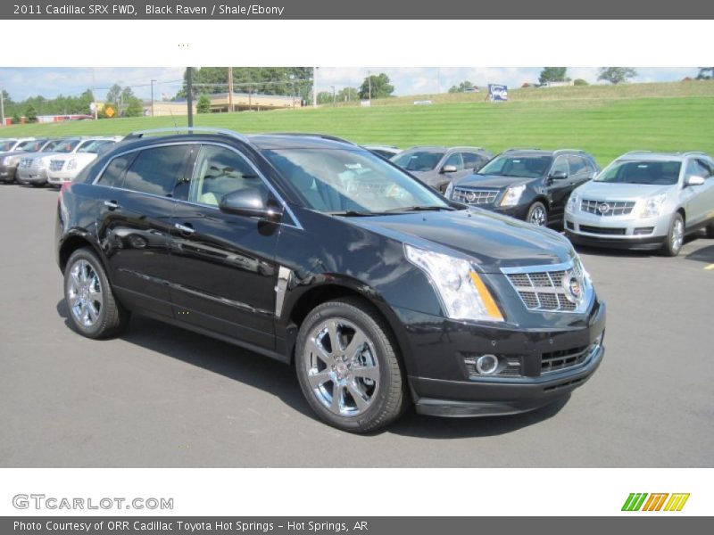 Black Raven / Shale/Ebony 2011 Cadillac SRX FWD