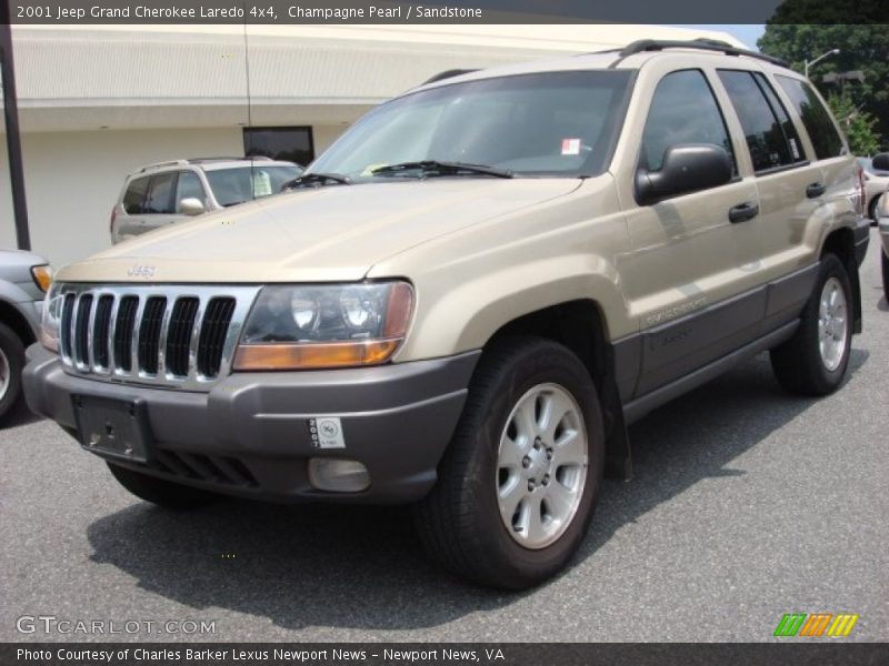 Champagne Pearl / Sandstone 2001 Jeep Grand Cherokee Laredo 4x4