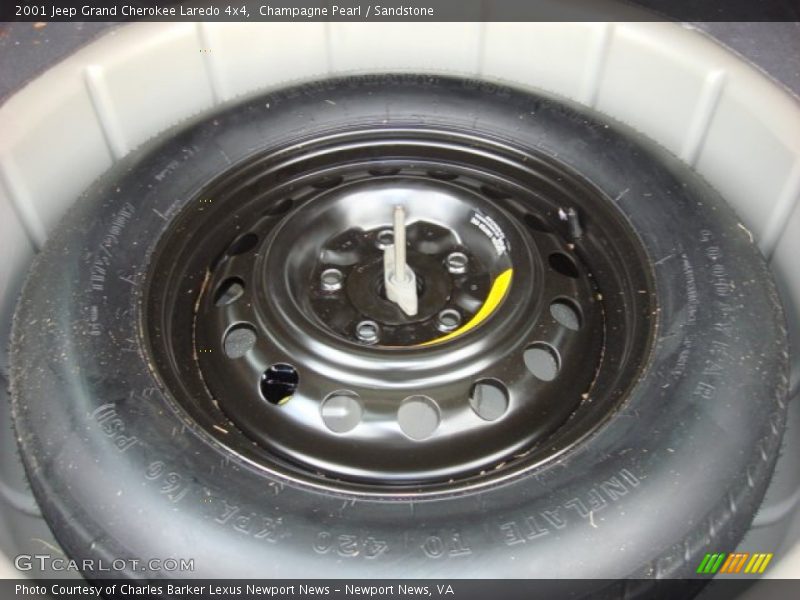 Champagne Pearl / Sandstone 2001 Jeep Grand Cherokee Laredo 4x4