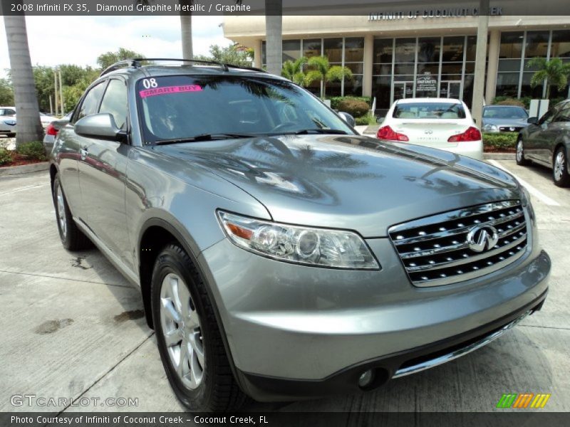 Diamond Graphite Metallic / Graphite 2008 Infiniti FX 35