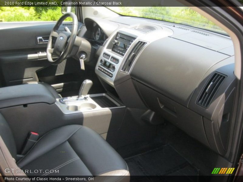 Cinnamon Metallic / Charcoal Black 2010 Ford Edge Limited AWD