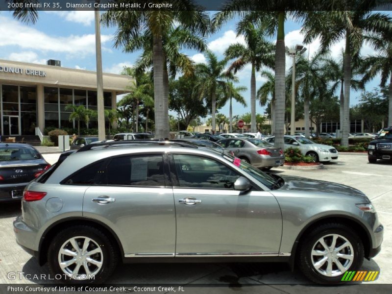 Diamond Graphite Metallic / Graphite 2008 Infiniti FX 35