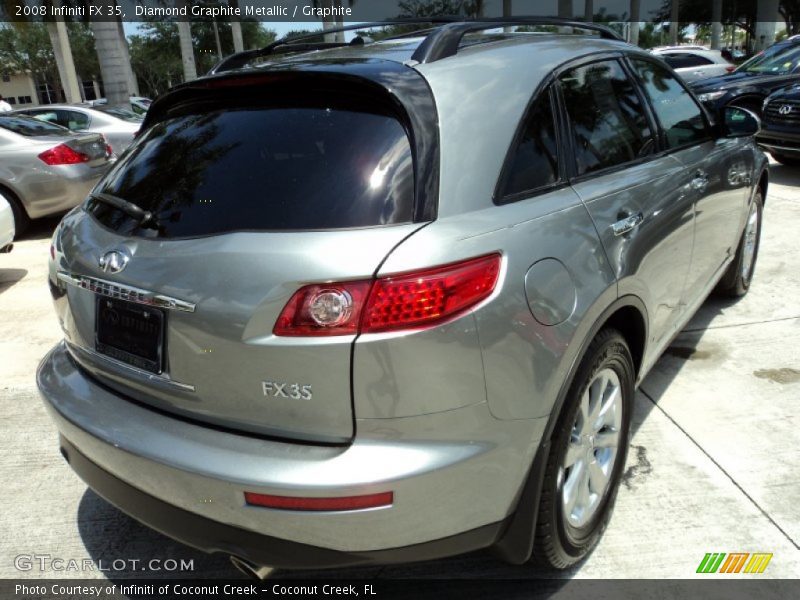 Diamond Graphite Metallic / Graphite 2008 Infiniti FX 35