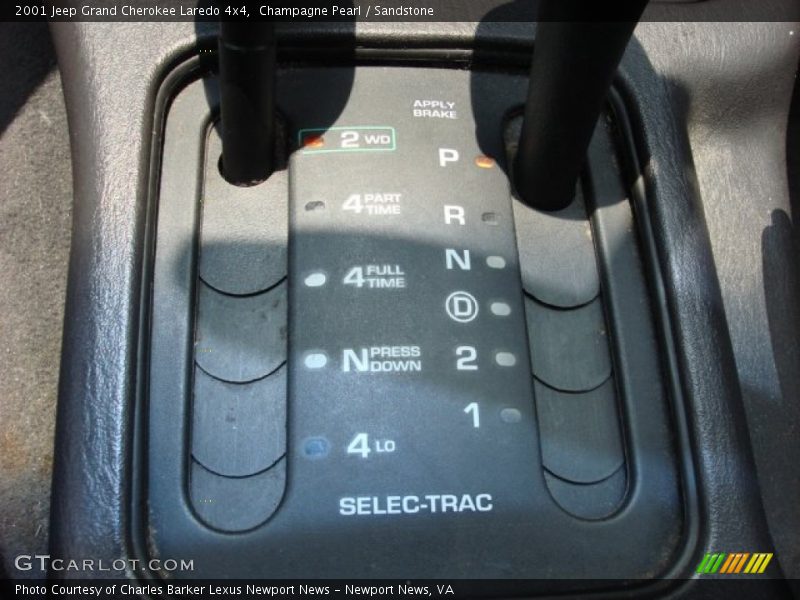 Champagne Pearl / Sandstone 2001 Jeep Grand Cherokee Laredo 4x4