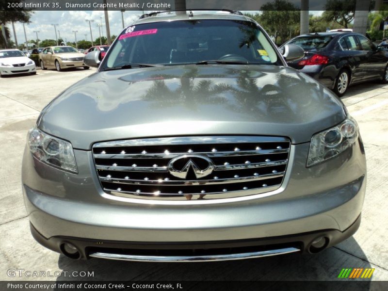 Diamond Graphite Metallic / Graphite 2008 Infiniti FX 35