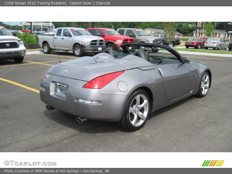 Carbon Silver / Charcoal 2008 Nissan 350Z Touring Roadster