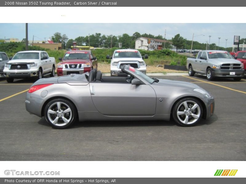 Carbon Silver / Charcoal 2008 Nissan 350Z Touring Roadster
