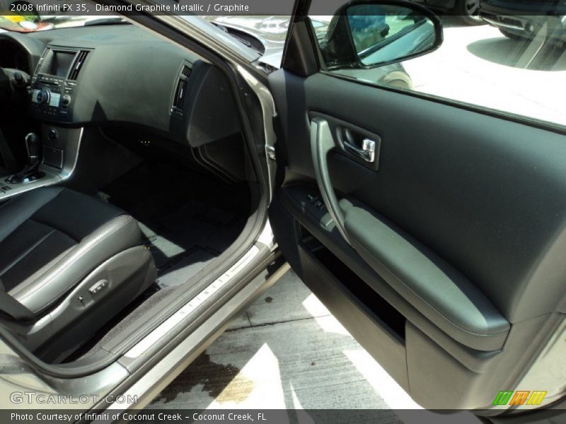 Diamond Graphite Metallic / Graphite 2008 Infiniti FX 35