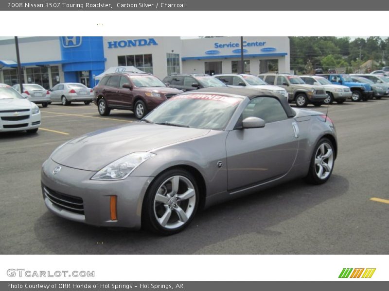 Carbon Silver / Charcoal 2008 Nissan 350Z Touring Roadster