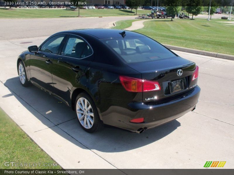 Obsidian Black / Black 2010 Lexus IS 250 AWD