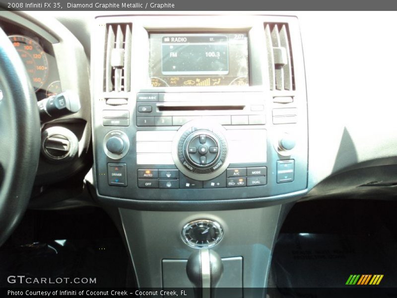 Diamond Graphite Metallic / Graphite 2008 Infiniti FX 35