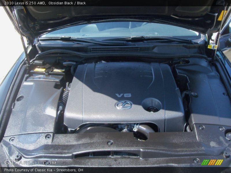 Obsidian Black / Black 2010 Lexus IS 250 AWD