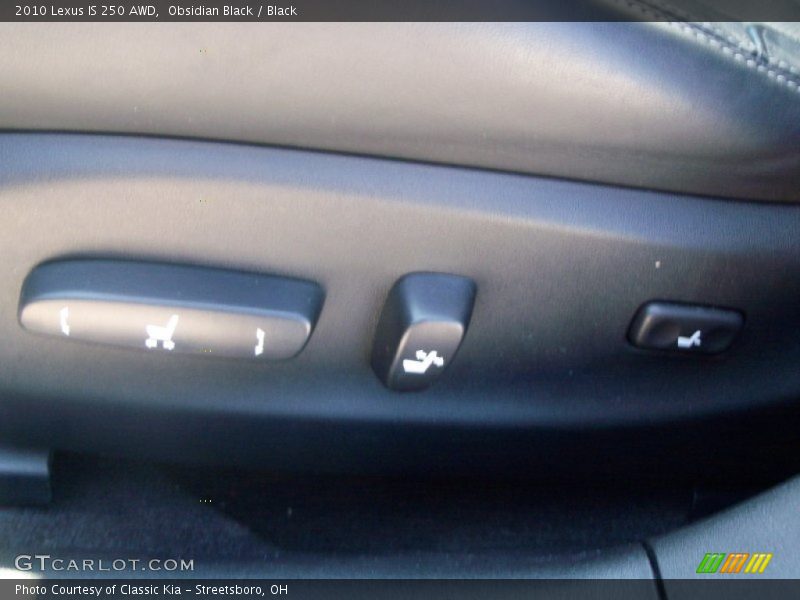 Obsidian Black / Black 2010 Lexus IS 250 AWD
