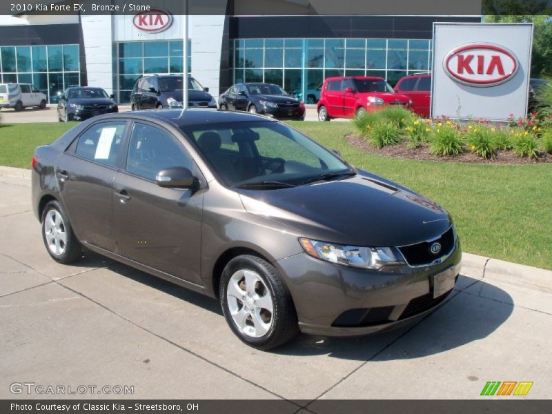 Bronze / Stone 2010 Kia Forte EX