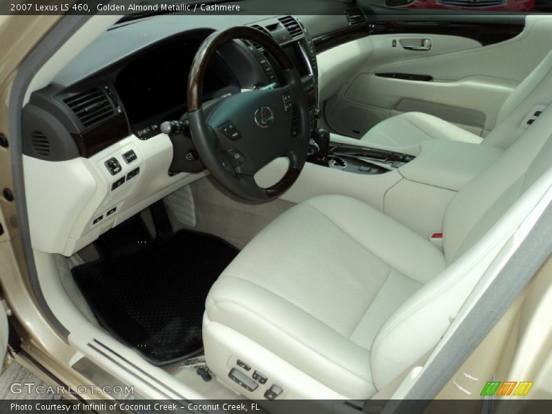 Golden Almond Metallic / Cashmere 2007 Lexus LS 460