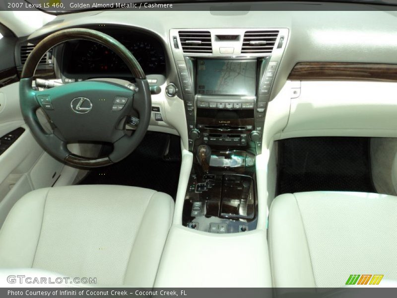 Golden Almond Metallic / Cashmere 2007 Lexus LS 460