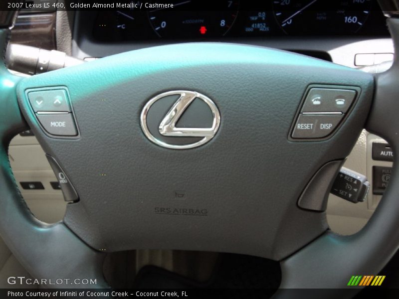 Golden Almond Metallic / Cashmere 2007 Lexus LS 460