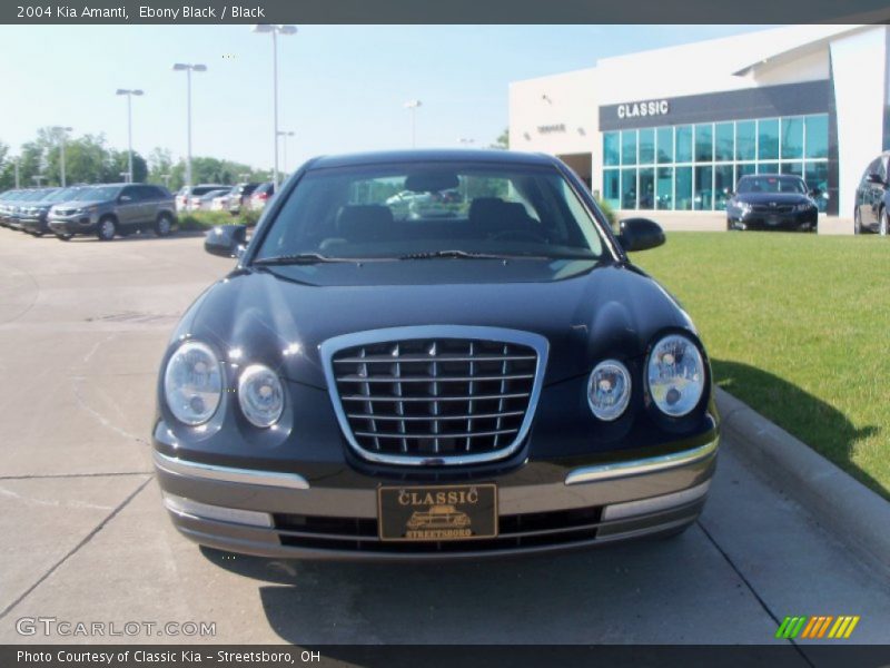Ebony Black / Black 2004 Kia Amanti