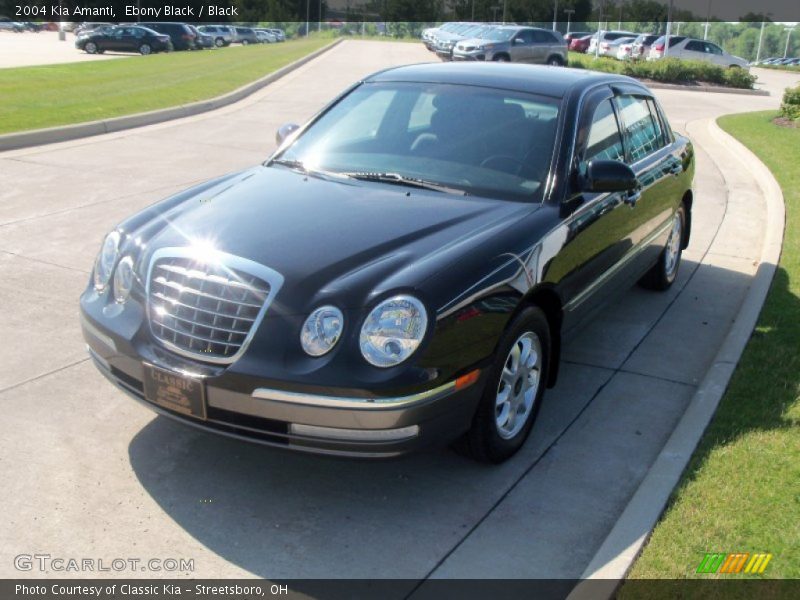 Ebony Black / Black 2004 Kia Amanti