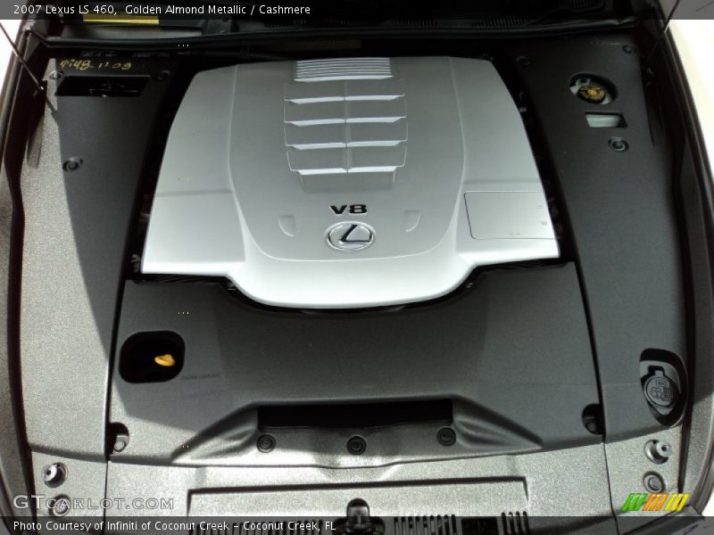 Golden Almond Metallic / Cashmere 2007 Lexus LS 460