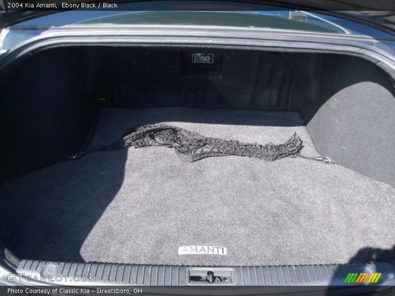 Ebony Black / Black 2004 Kia Amanti