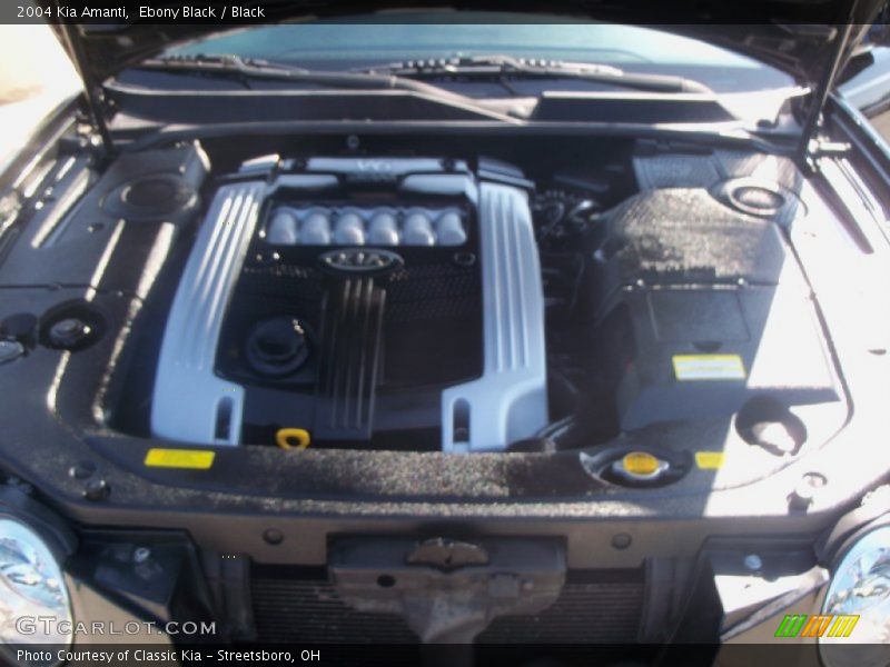 Ebony Black / Black 2004 Kia Amanti