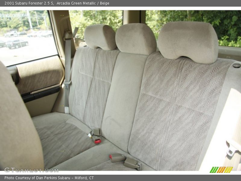 Arcadia Green Metallic / Beige 2001 Subaru Forester 2.5 S