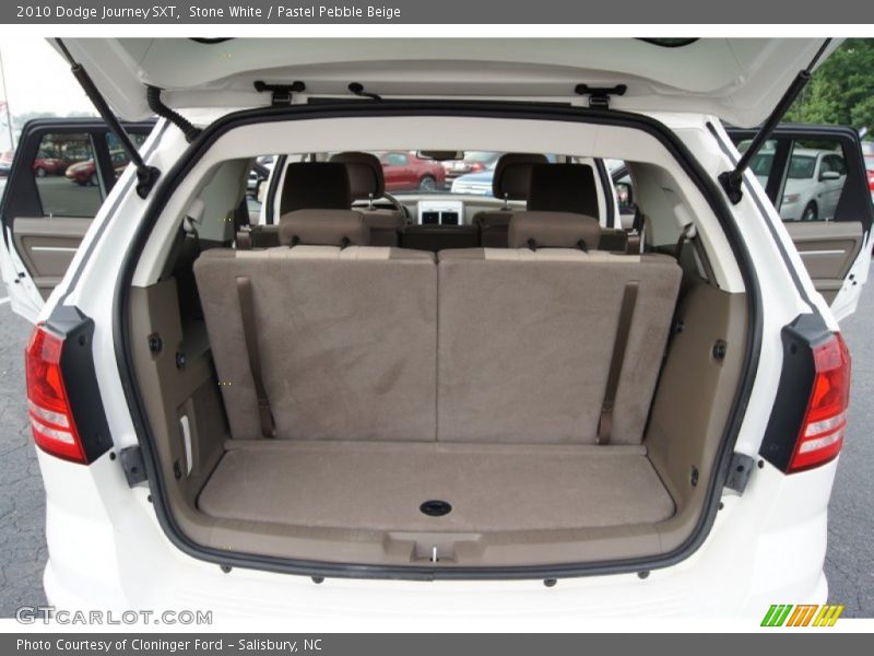 Stone White / Pastel Pebble Beige 2010 Dodge Journey SXT