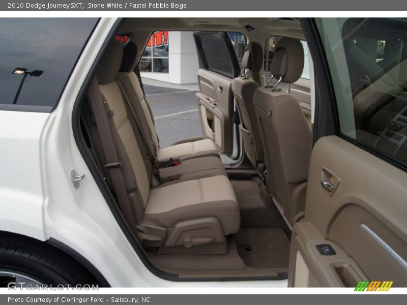 Stone White / Pastel Pebble Beige 2010 Dodge Journey SXT