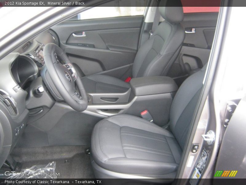 2012 Sportage EX Black Interior