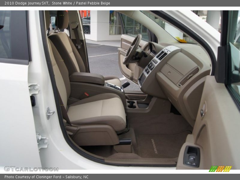 Stone White / Pastel Pebble Beige 2010 Dodge Journey SXT