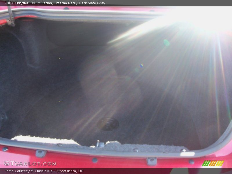 Inferno Red / Dark Slate Gray 2004 Chrysler 300 M Sedan