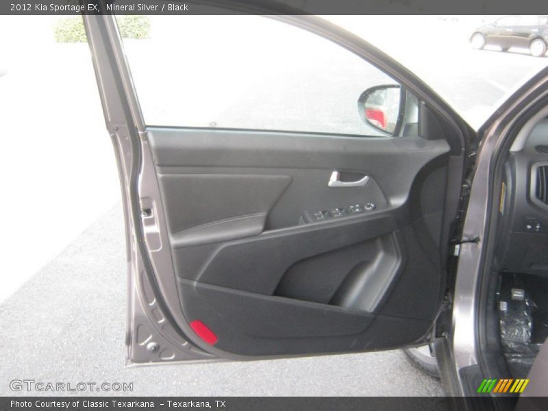 Mineral Silver / Black 2012 Kia Sportage EX