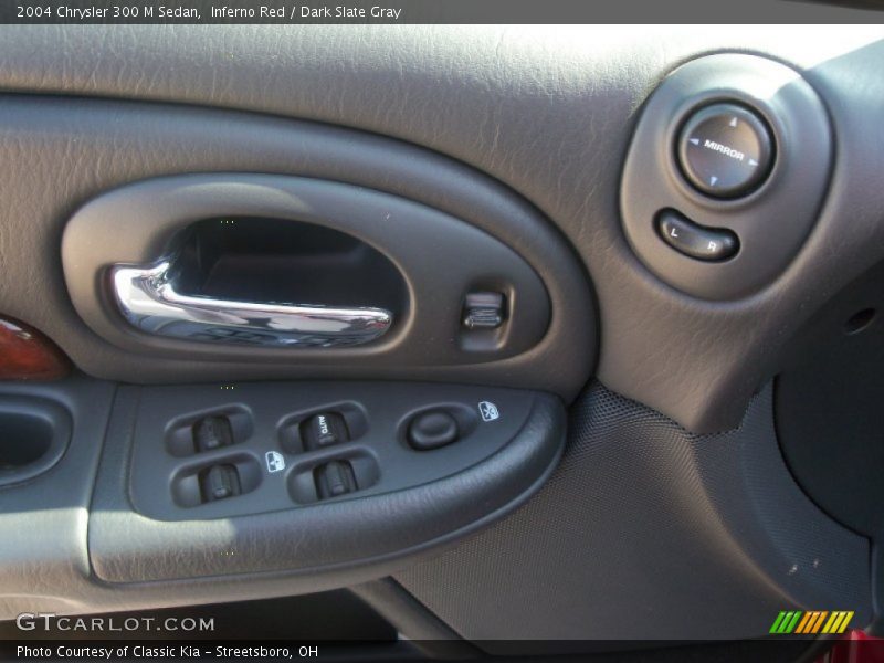 Inferno Red / Dark Slate Gray 2004 Chrysler 300 M Sedan
