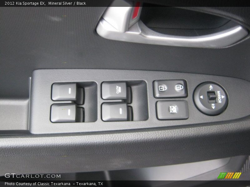 Mineral Silver / Black 2012 Kia Sportage EX