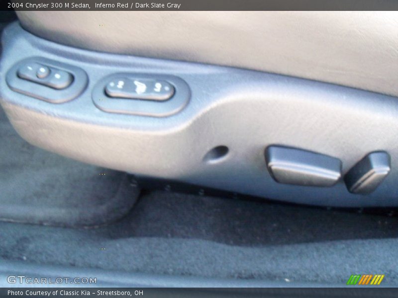 Inferno Red / Dark Slate Gray 2004 Chrysler 300 M Sedan