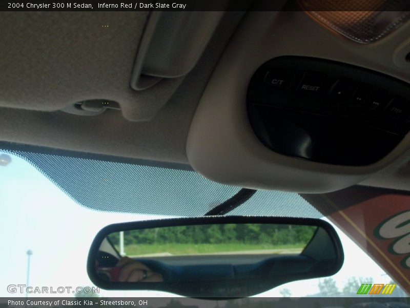 Inferno Red / Dark Slate Gray 2004 Chrysler 300 M Sedan