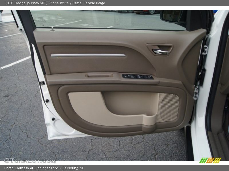 Stone White / Pastel Pebble Beige 2010 Dodge Journey SXT