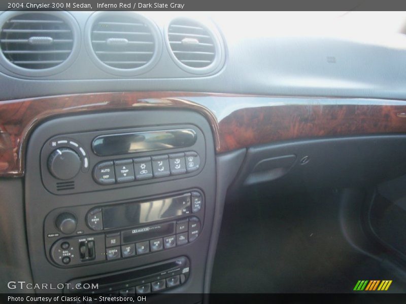 Inferno Red / Dark Slate Gray 2004 Chrysler 300 M Sedan