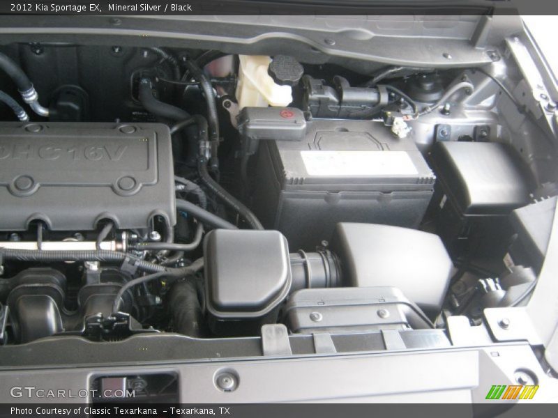Mineral Silver / Black 2012 Kia Sportage EX
